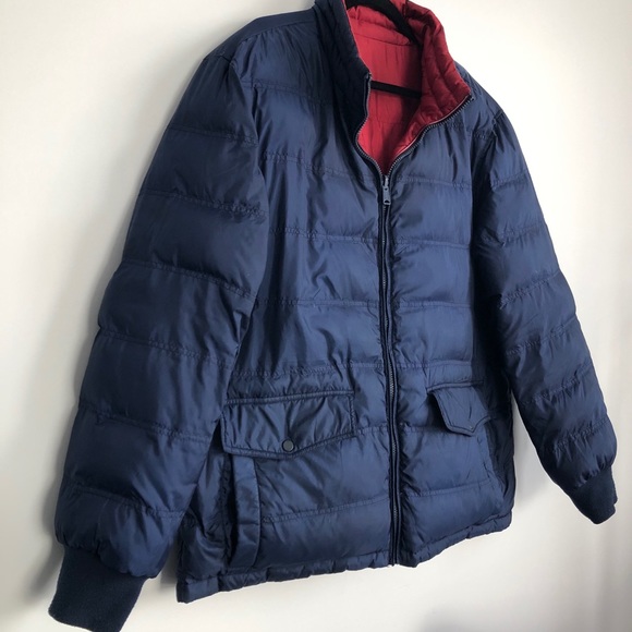 TOMMY HILFIGER REVERSIBLE MENS WINTER JACKET - Picture 6 of 7